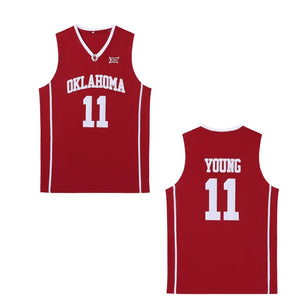 Trae Young #11 Oklahoma College Basketball Jersey