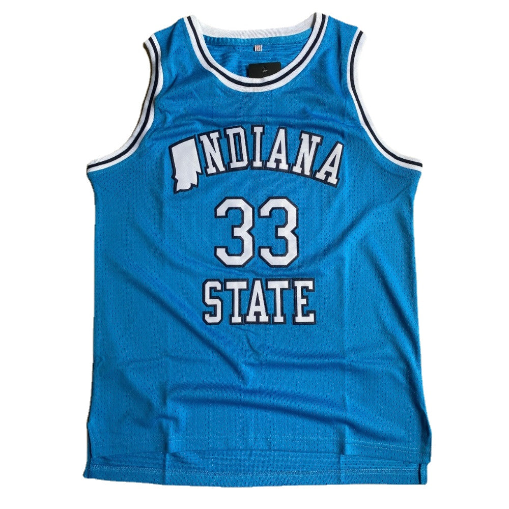 Larry Bird Indiana State 33 college basketball jersey