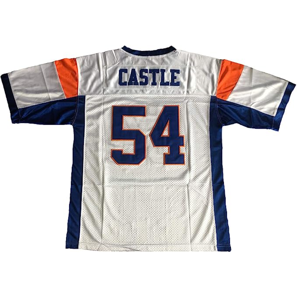 Blue Mountain State #54 Thad Castle Football Jersey White