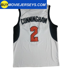 Cade Cunningham #2 Oklahoma State Basketball Jersey Throwback Jerseys -White