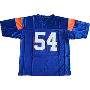 Blue Mountain State #54 Thad Castle Football Jersey Blue