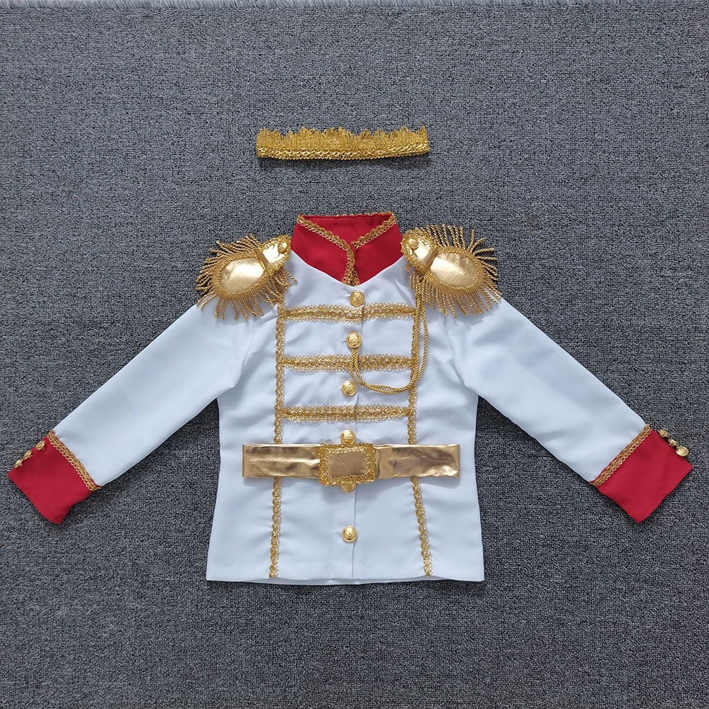 Boys Prince Charming Costume Boys Halloween Fancy Dress Party Outfit