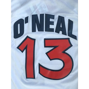 O'Neal #13 USA Dream Team White Basketball Jersey