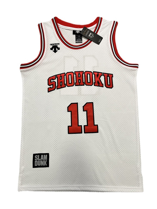 Slam Dunk Basketball Shohoku Basketball Jersey Team Cosplay #4 #7 #11 #10 #14 Premium Stitched