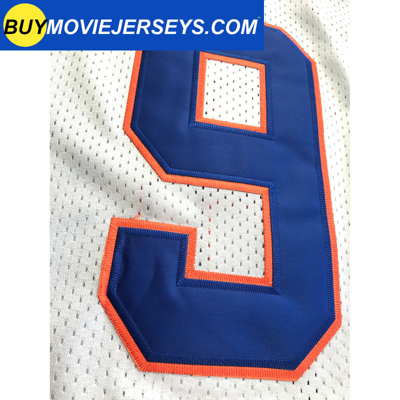 The Waterboy Movie Muddogs Bobby Boucher Jersey #9 White Color