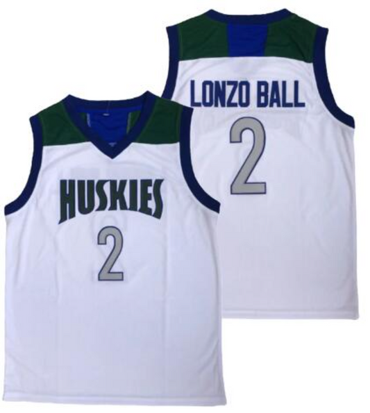 Lonzo Ball #2 Chino Hills High School Basketball Jersey