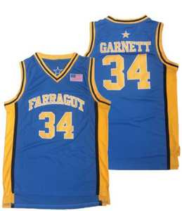Kevin Garnett #34 High School Basketball Jersey Farragut