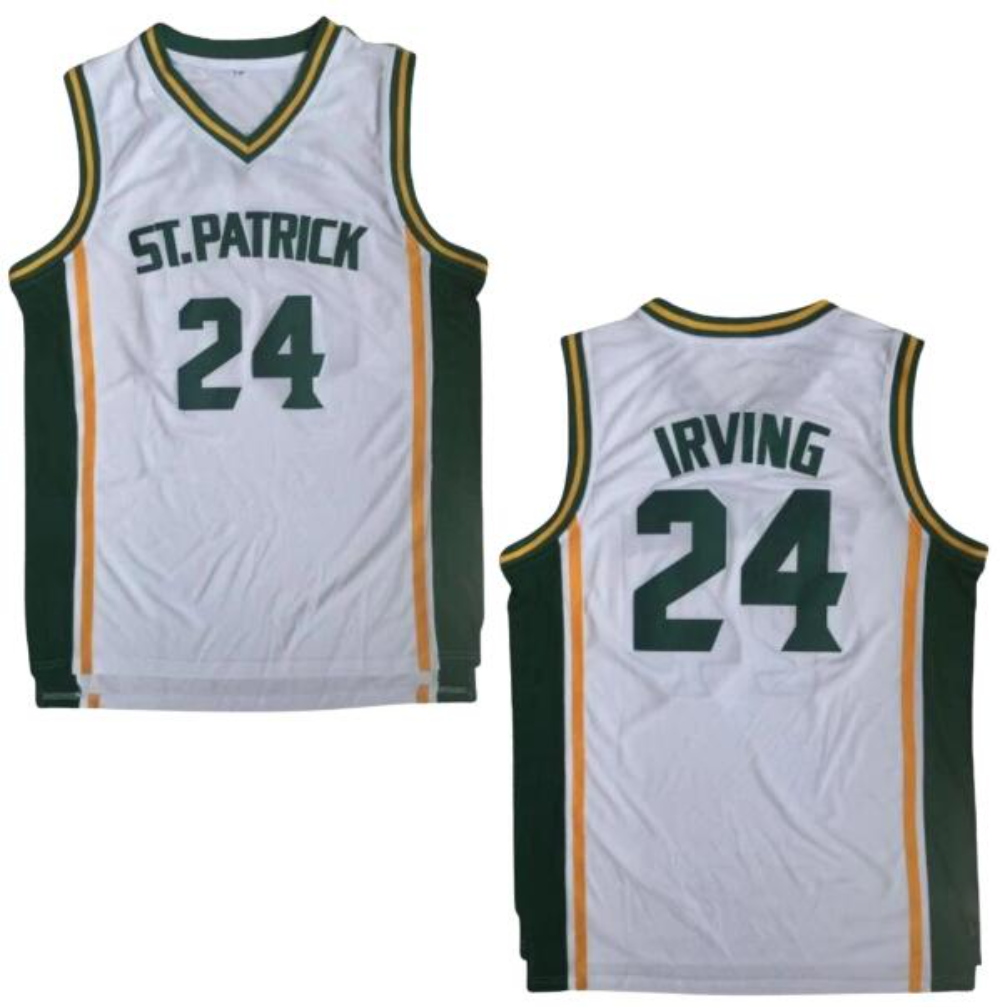 Kyrie Irving #24 St Patrick High School Basketball Jersey