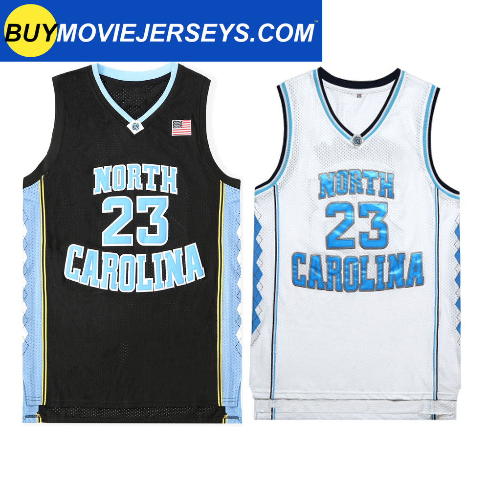 Michael Jordan #23 UNC Basketball Throwback Jersey