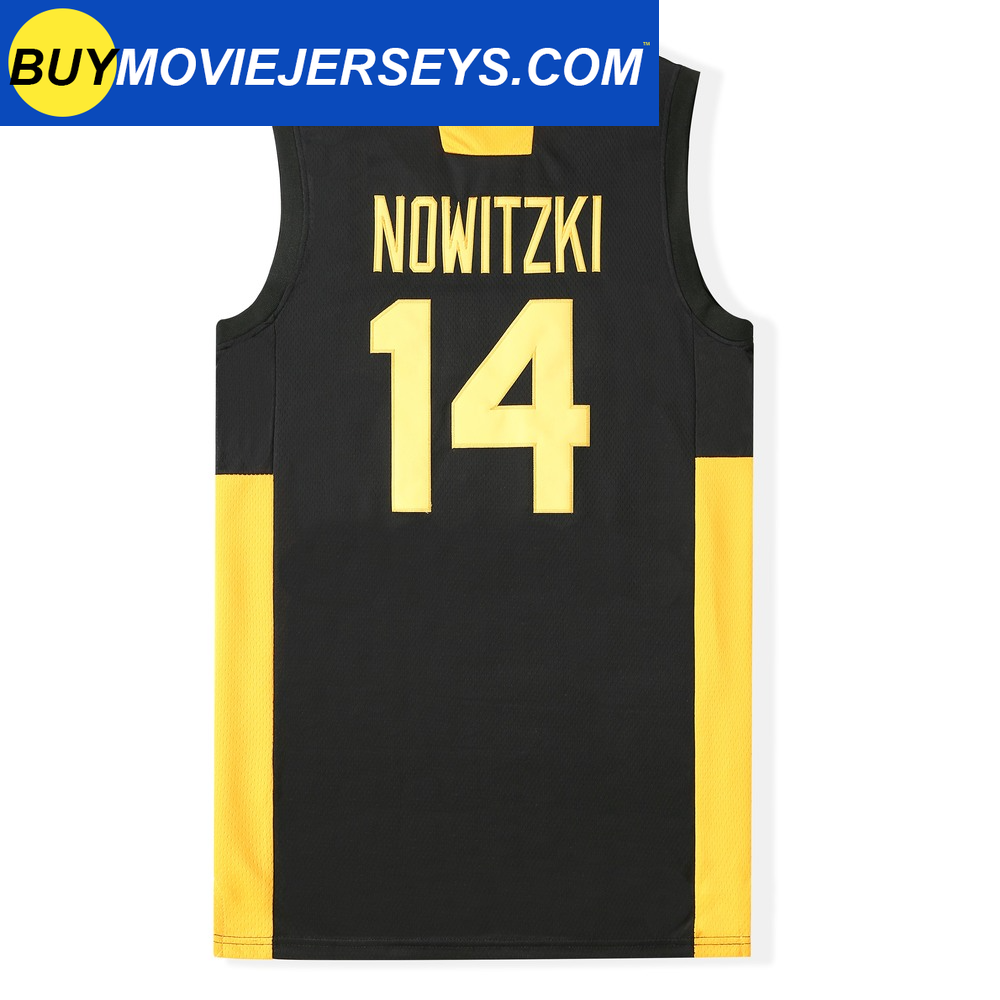 Dirk Nowitzki #14 Wurzburg Germany Basketball Jersey