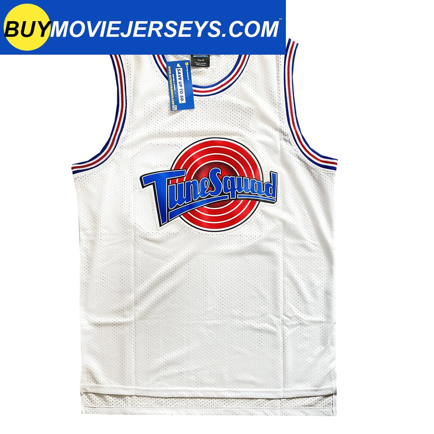 Space Jam Movie Basketball Jersey Tune Squad # 1/3 Tweety