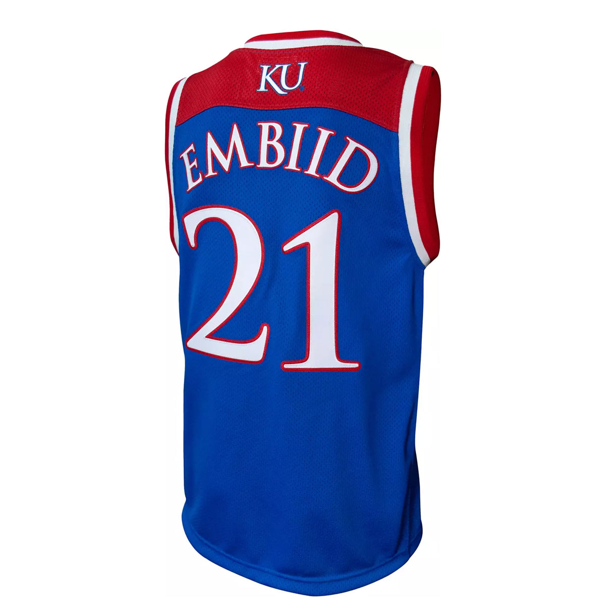 Joel Embiid #21 Kansas College Basketball Jersey