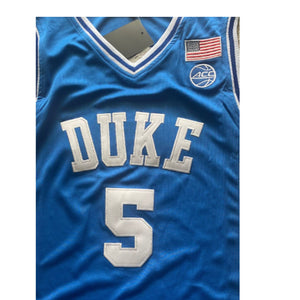 Paolo Banchero #5 Duke College Basketball Jersey -Blue
