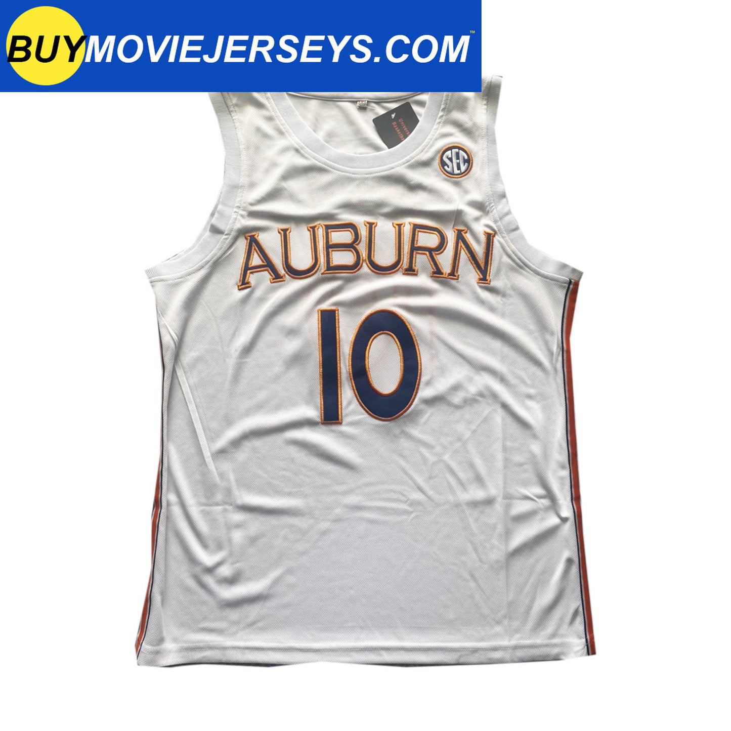 Jabari Smith Jr. #10 Auburn Tigers Autographed Jersey White