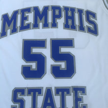 Load image into Gallery viewer, Lorenzen Wright #55 Memphis University Basketball Jersey White