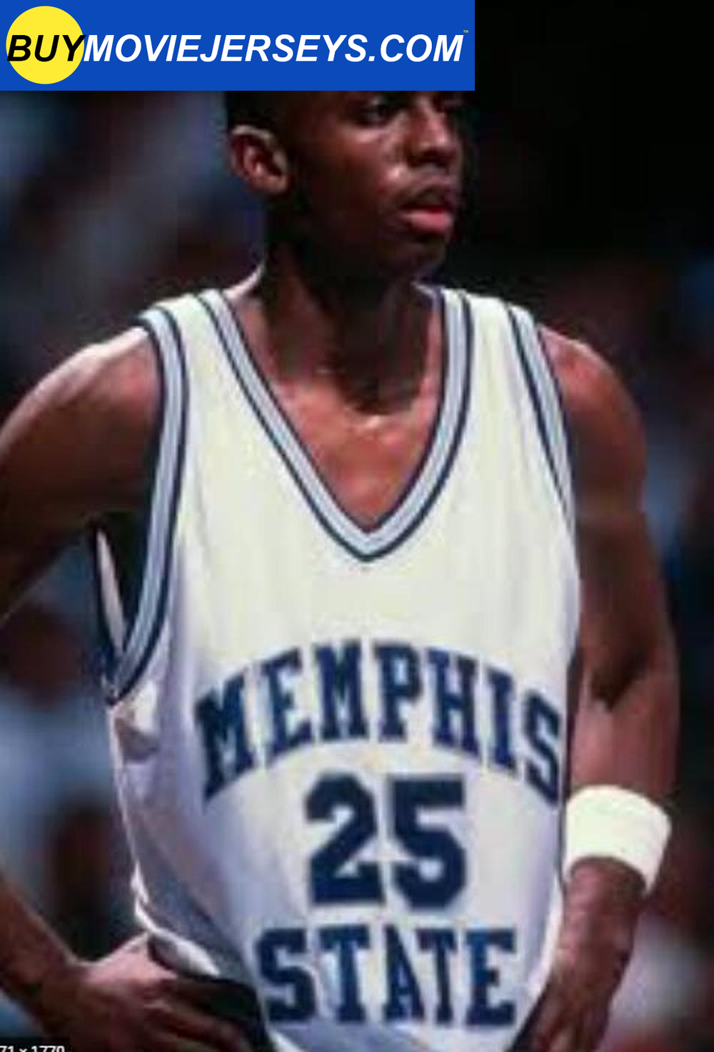 Nike Men's Memphis Tigers Penny Hardaway #25 Blue Replica