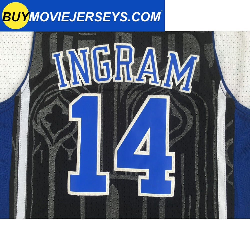 Duke Blue Devils #14 Brandon Ingram Basketball Basketball Jersey Black