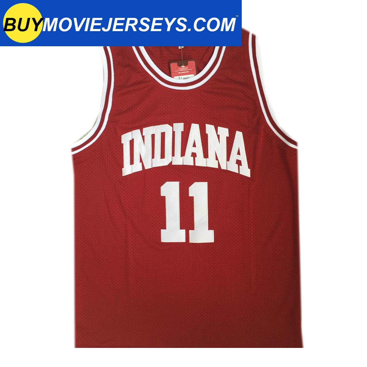 11 ISIAH THOMAS Indiana Hoosiers NCAA Guard Red Throwback Jersey