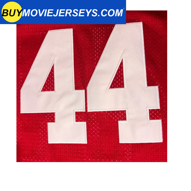 Forrest Gump Movie Jerseys Alabama Football Jersey #44 Red Color