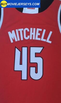 Donovan Mitchell #45 Louisville College Basketball Jersey Red