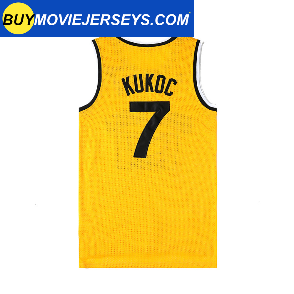 Toni Kukoc Jersey #7 Jugoplastika KK Split POP 84 Retro Basketball Jerseys