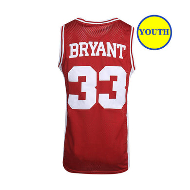 Kids Youth Basketball Jersey Lower Merion 33 Kobe Bryant
