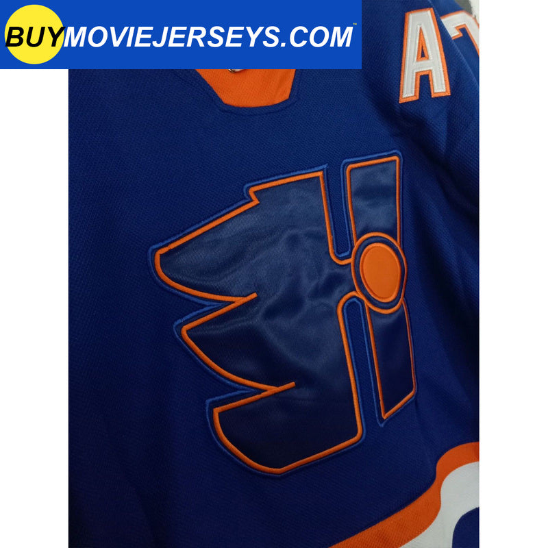 Doug "The Thug " Glatt  #69 GOON Jersey GOON Movie Hockey Jersey Blue