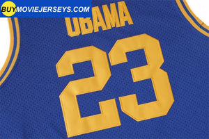 Barack Obama Punahou High School Basketball Jersey  #23