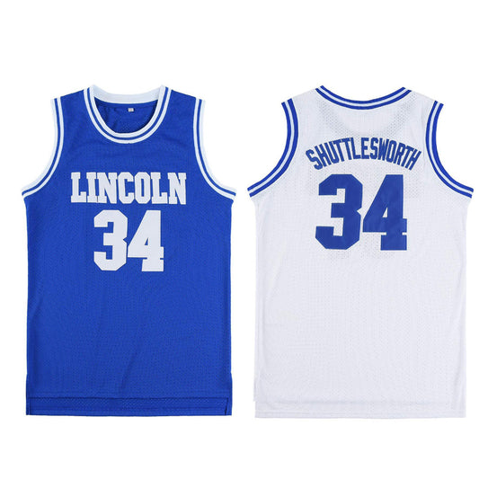 He Got Game Jesus Shuttlesworth #34 Basketball Movie Jersey