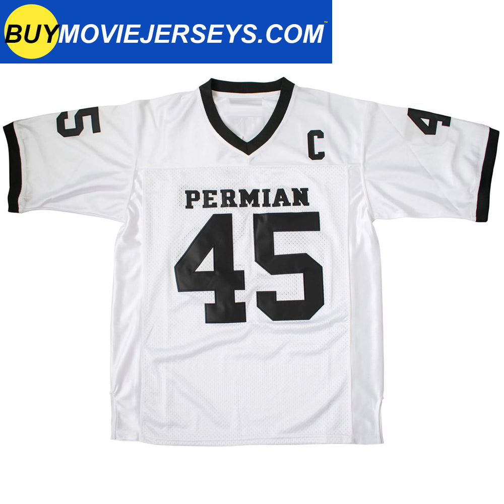 Boobie Miles #45 Friday Night Lights Football Jersey White