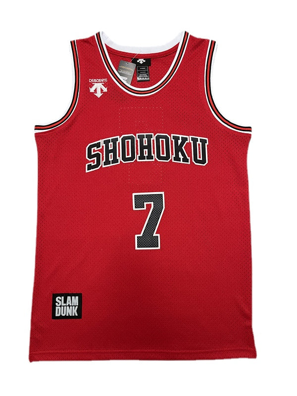 Slam Dunk Basketball Shohoku Basketball Jersey Team Cosplay #4 #7 #11 #10 #14 Premium Stitched