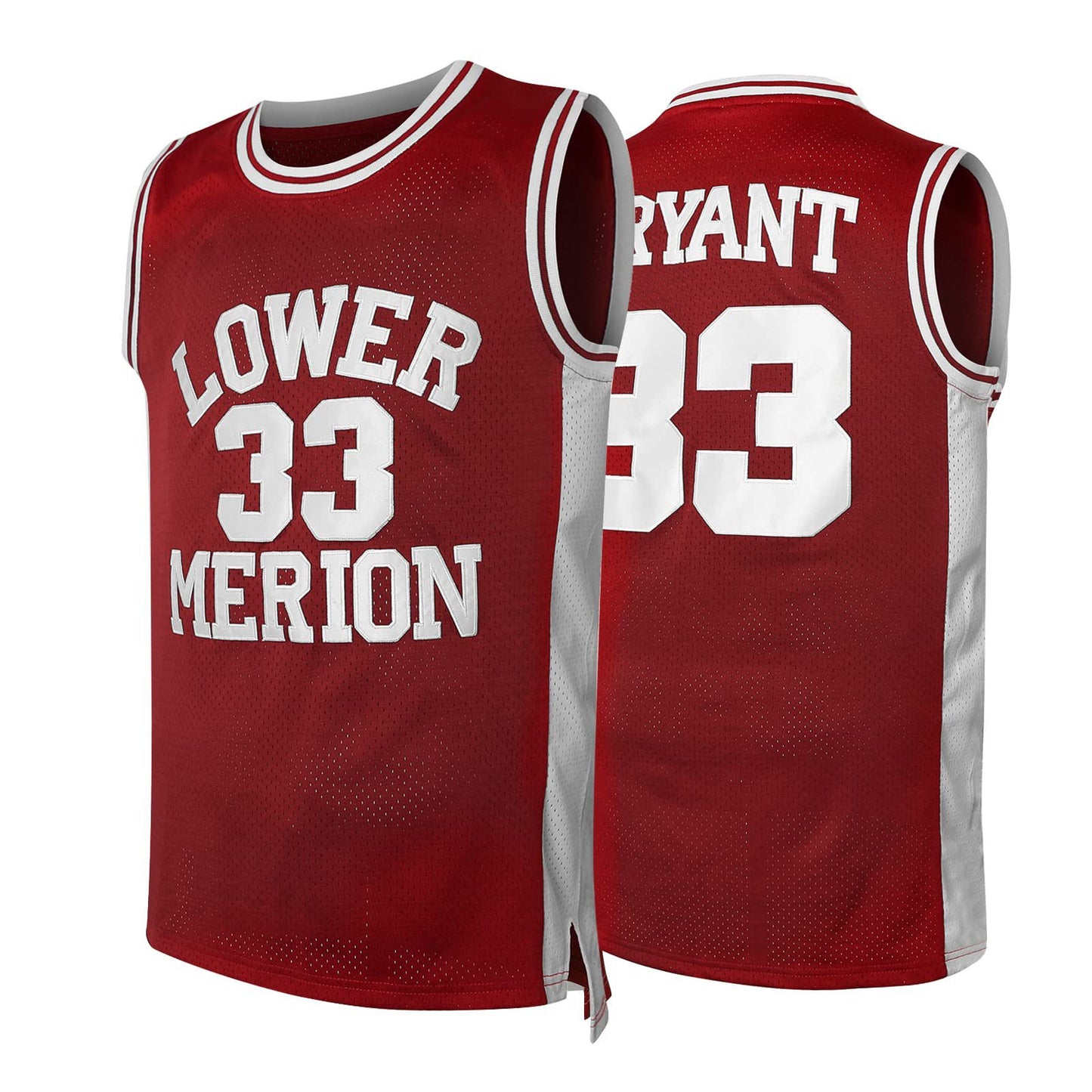 Lower Merion High School Kobe Bryant 33  Jersey Basketball Jersey