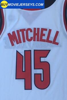 Donovan Mitchell #45 Louisville College Basketball Jersey White