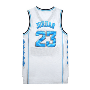 Michael Jordan North Carolina Tar Heels College #23 Basketball Jersey White Color