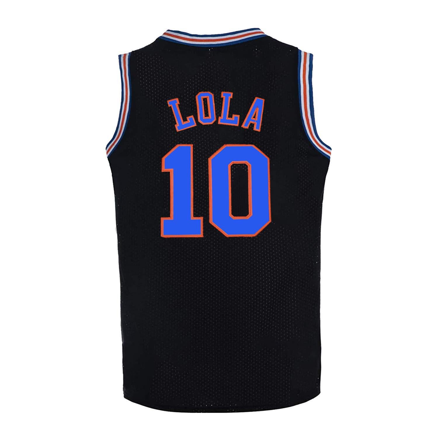 Lola Bunny Baseball Jersey Top - Black