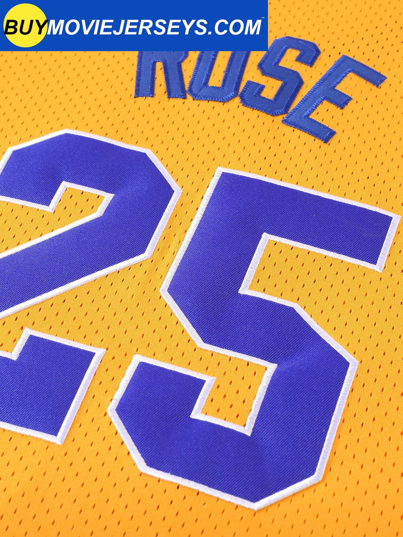 Derrick Rose #25 Simeon Basketball Jersey High School Yellow/Blue