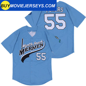 Kenny Powers #55 Eastbound And Down Baseball Jersey