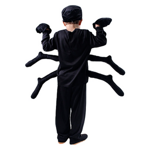 Kids Spider Costume Tarantula Halloween Fancy Dress Up Book Week for Boys Girls