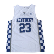 Load image into Gallery viewer, Customize Anthony Davis #23 Kentucky Basketball Jersey College Blue/White
