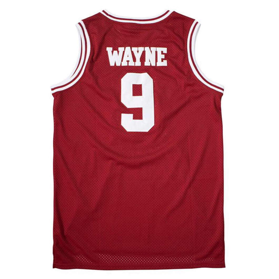 A Different World DWAYNE WAYNE  #9 HILLMAN COLLEGE  Basketball Movie Jersey Maroon Color