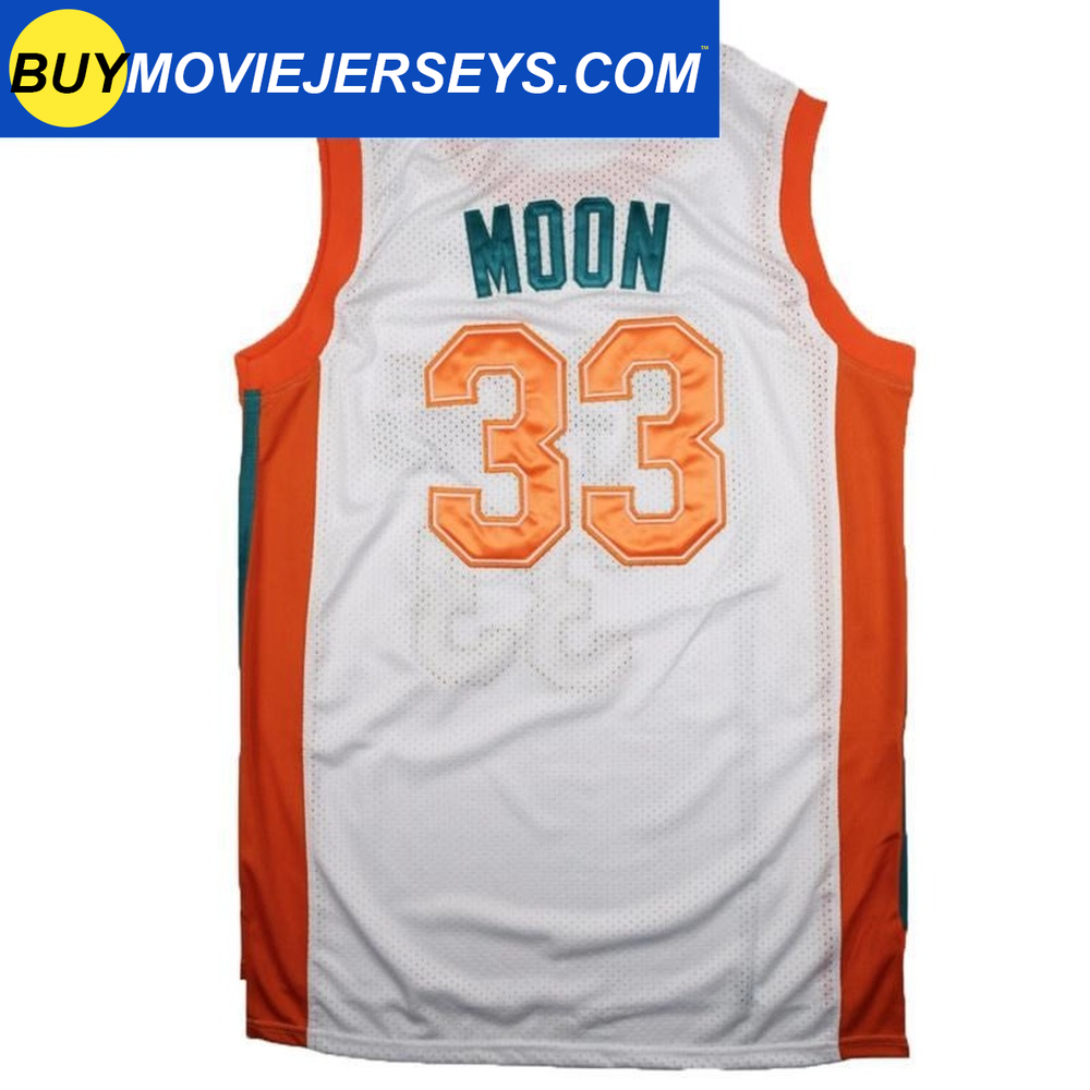 Semi-Pro Flint Tropics Jackie Moon #33  Basketball Movie Jersey White Color