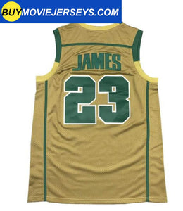 Lebron James High School Jersey - Irish Basketball Jersey