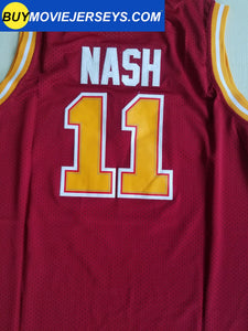 Steve Nash #11 Santa Clara Basketball Jersey