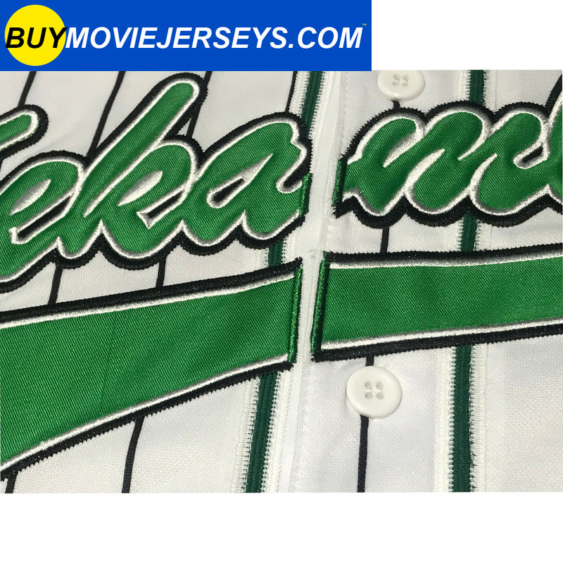 Double Stitched #1 G-Baby Kekambas The Movie White Baseball Jerseys Mens