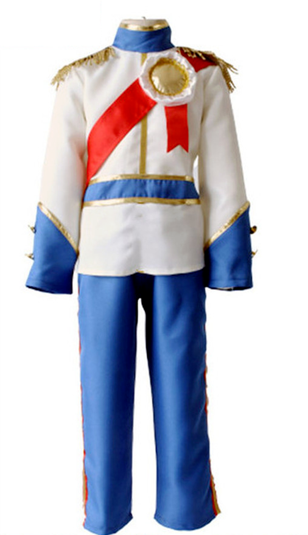 Kids Boys Prince Charming Costume Medieval Royal Prince Outfit Costume Aged 3-10