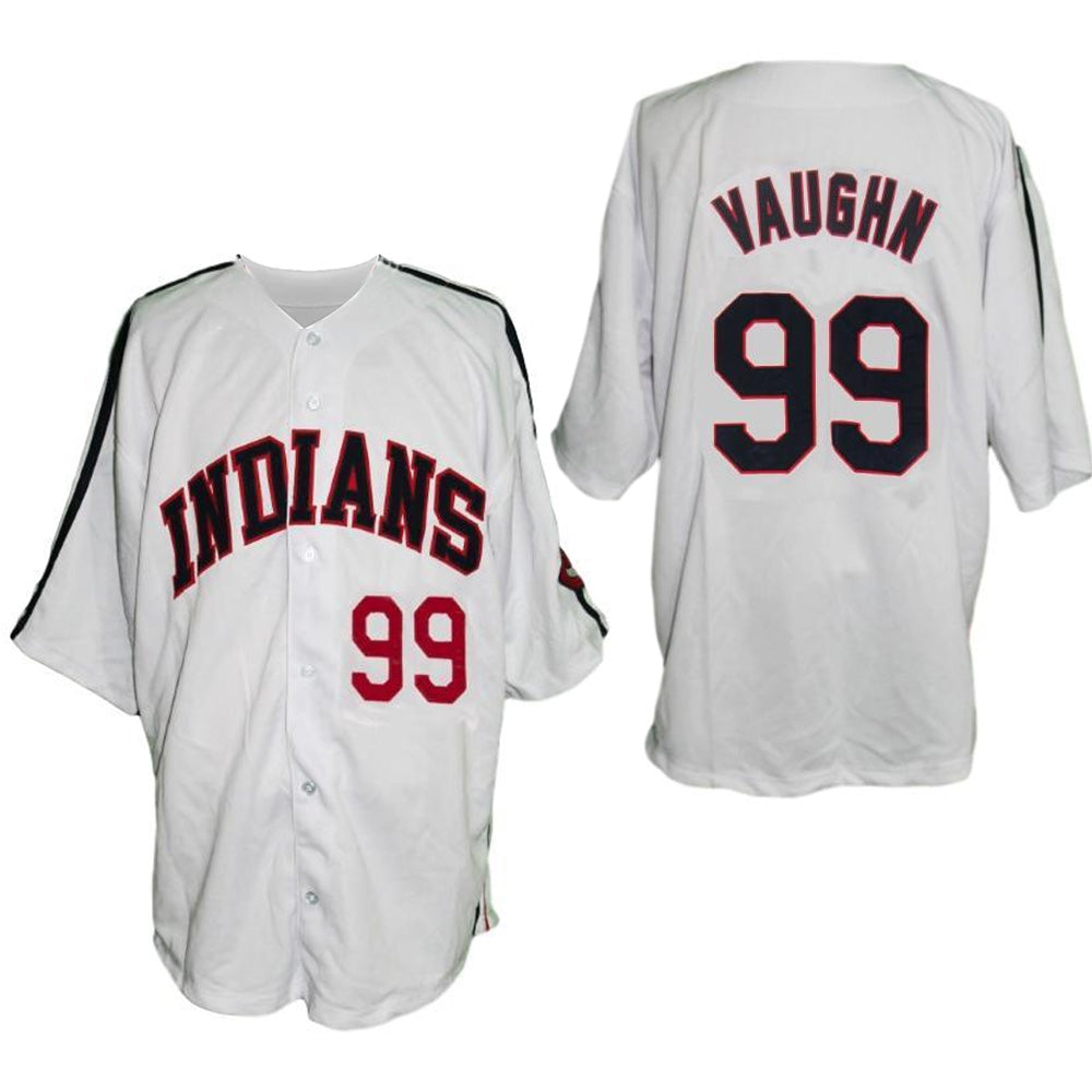 Ricky Wild Thing Vaughn #99 Major League Baseball Jersey  - White