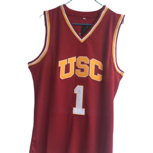 Retro Throwback Nick Young #1 USC Trojans College Basketball Jersey