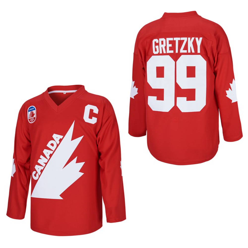 Wayne Gretzky #99 Team Canada Hockey jersey - Red