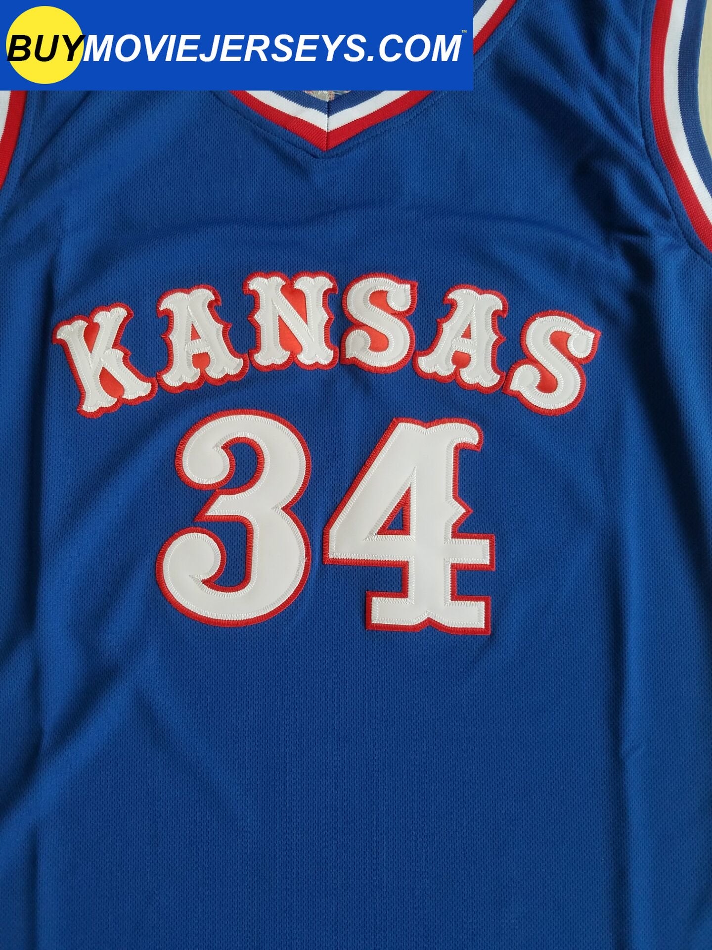 Paul Pierce #34 Kansas Jayhawks University Basketball Jersey