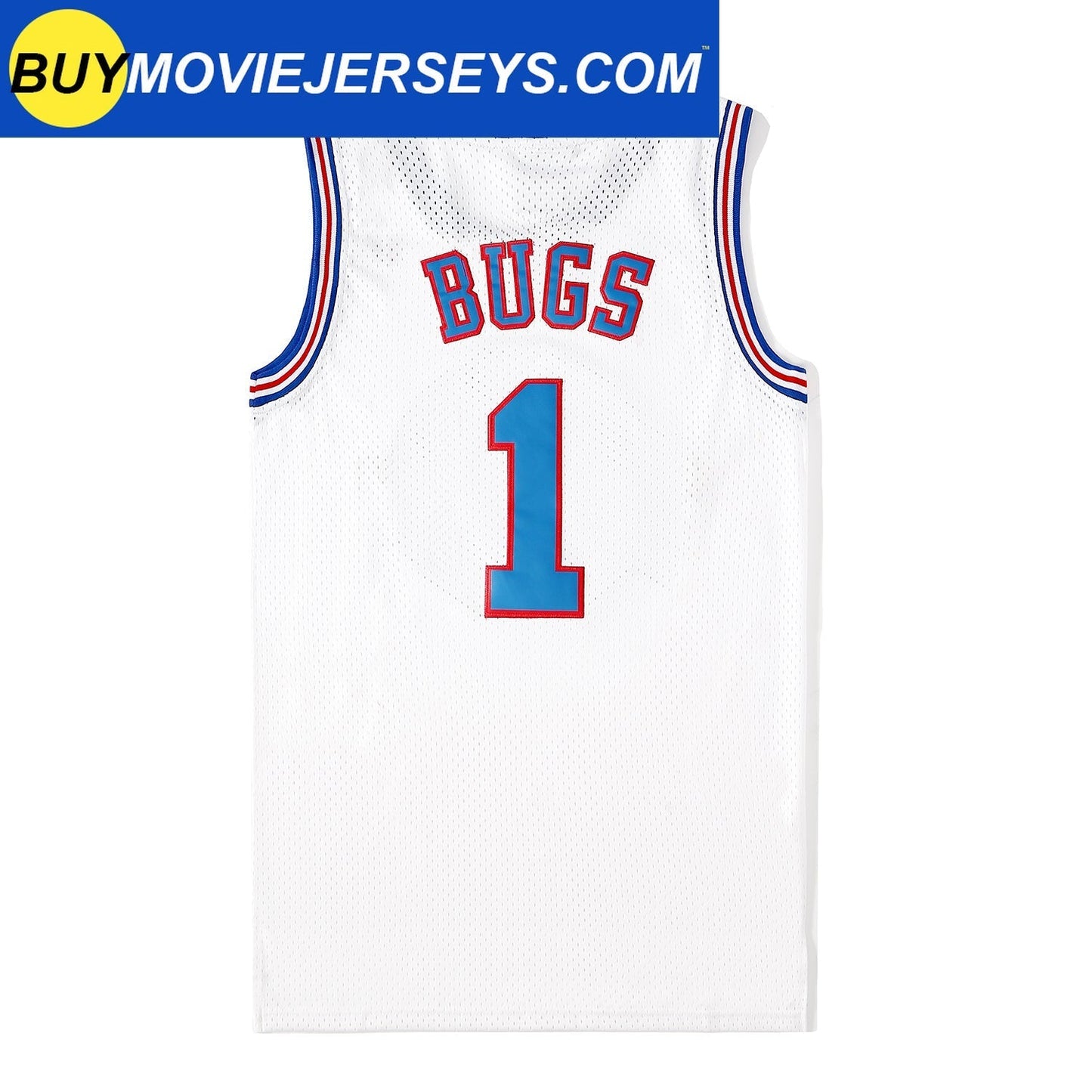 Kids Youth Basketball Jersey Space Jam #23 JORDAN #10 LOLA  #1 BUGS #! TAZ #1/3